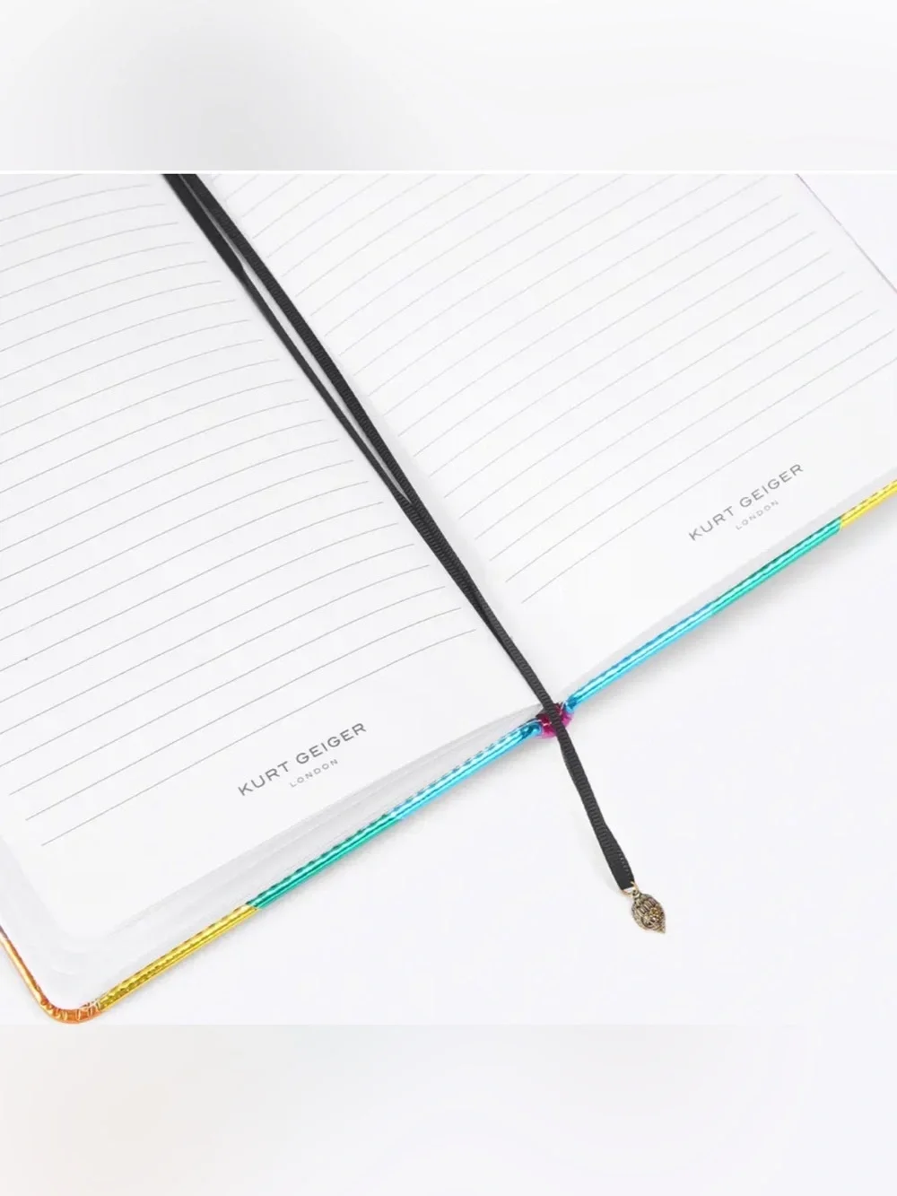 NWT Kurt Geiger Rainbow Notebook